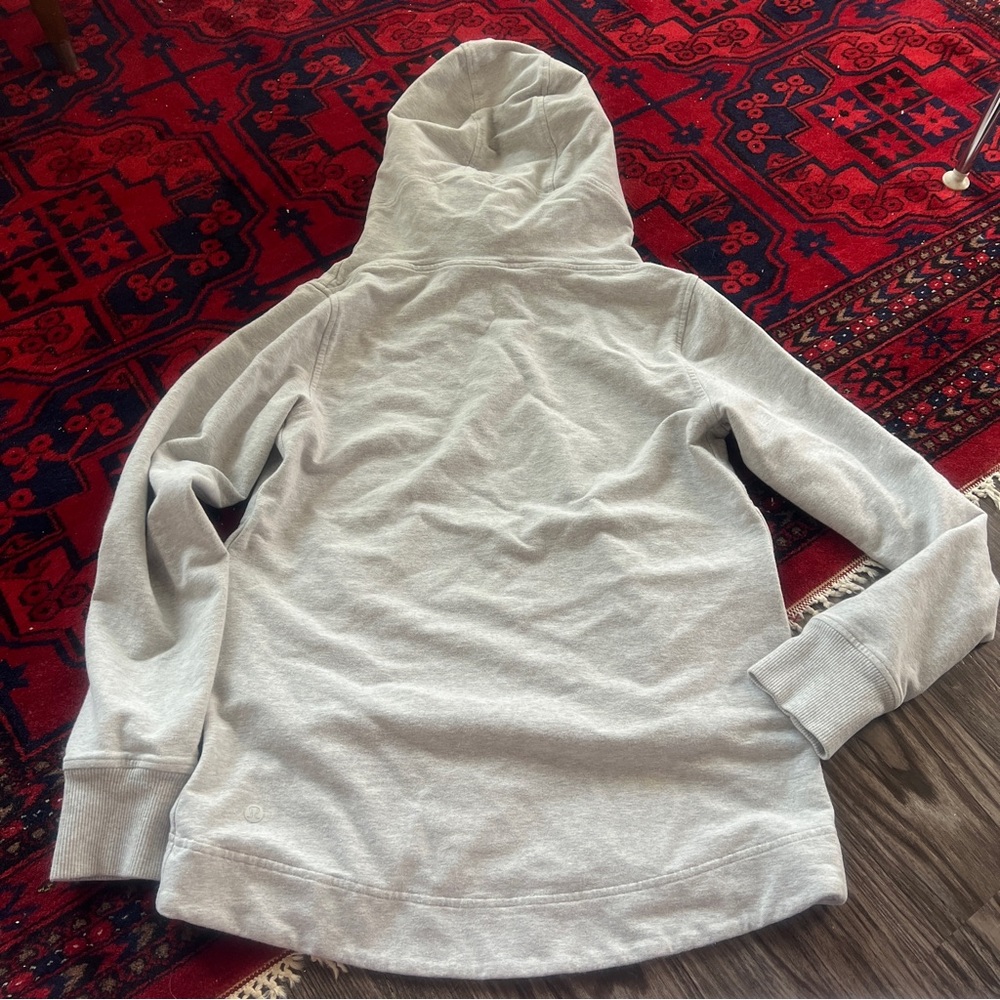 Lululemon Split Pullover Heathered Light Grey / S… - image 7